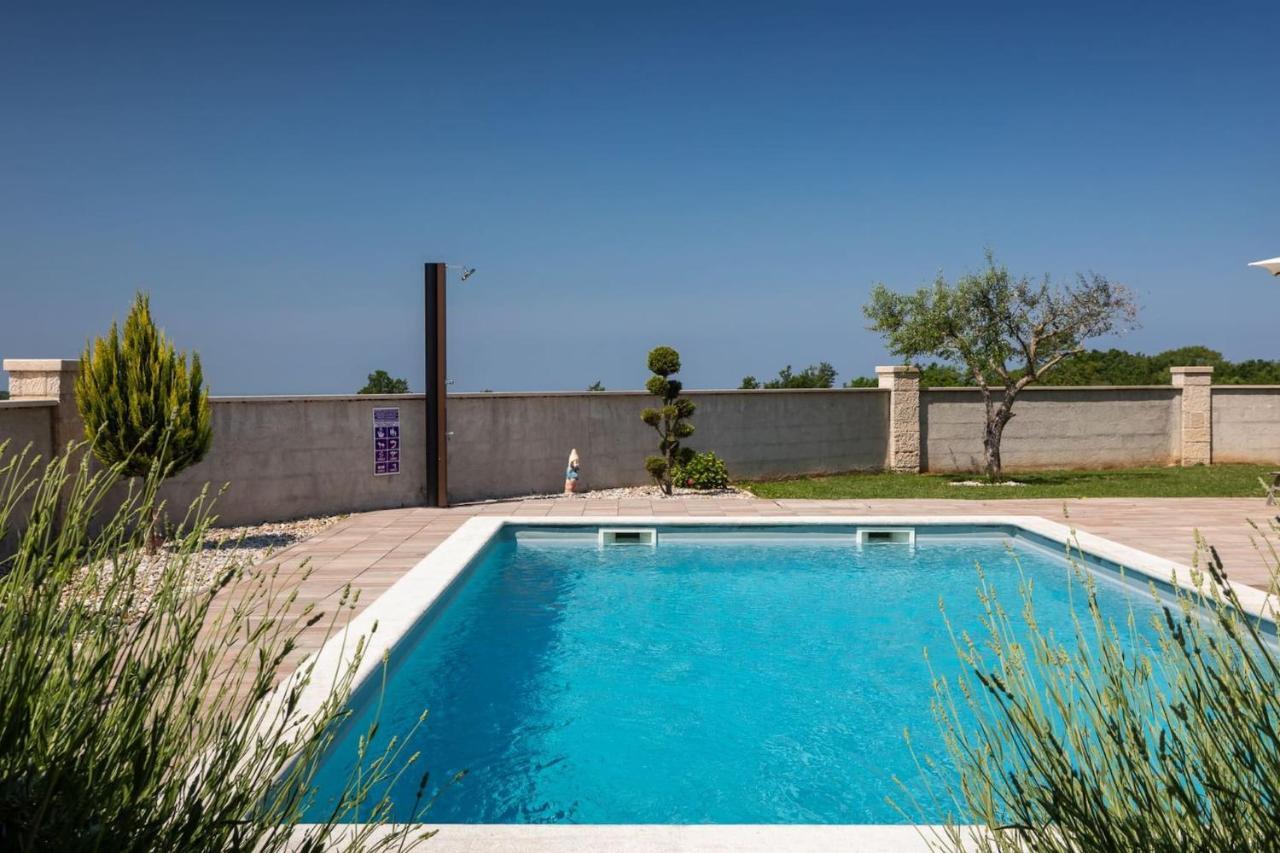 Activity Villa Gita With Pool And Grill In Tinjan Zewnętrze zdjęcie